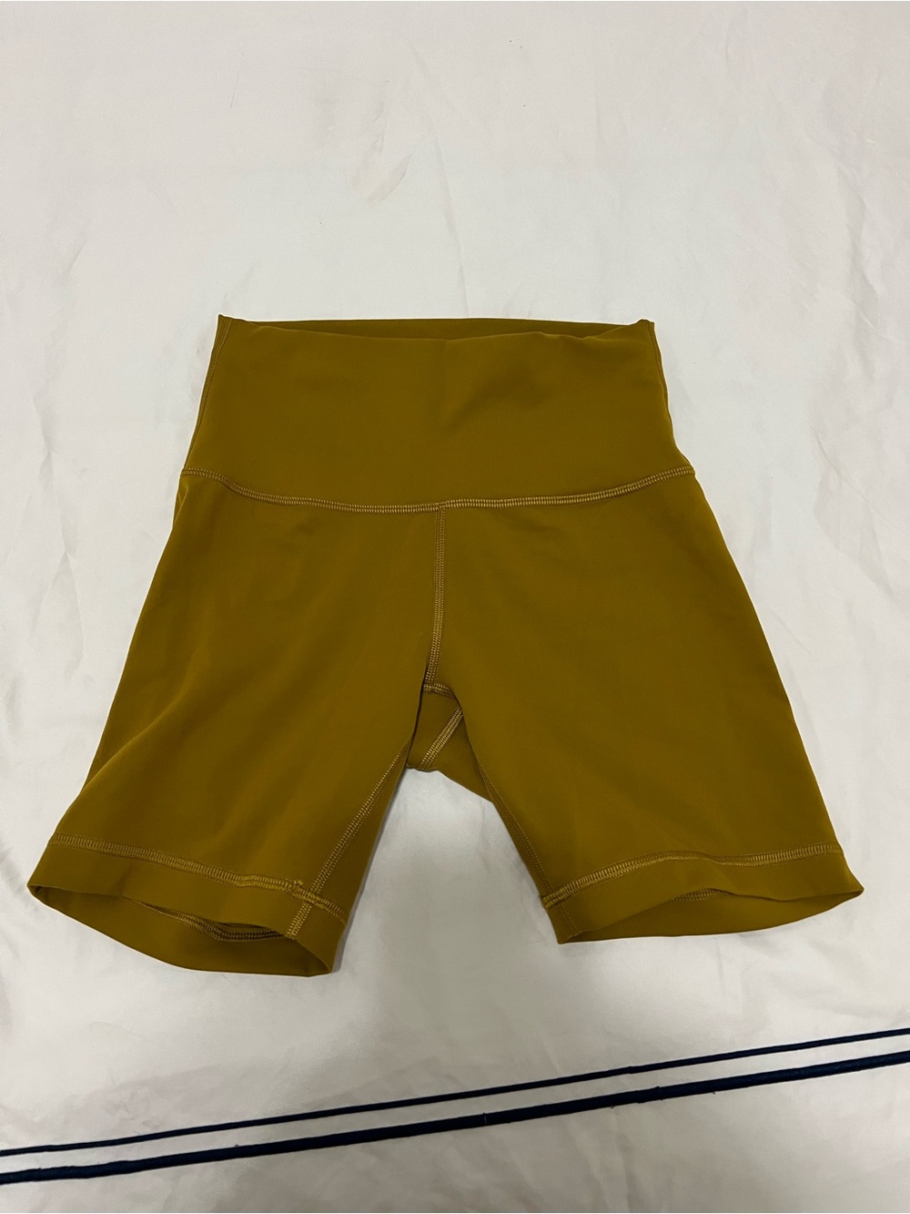 Lululemon High-Waist Women’s Bike Shorts - Olive